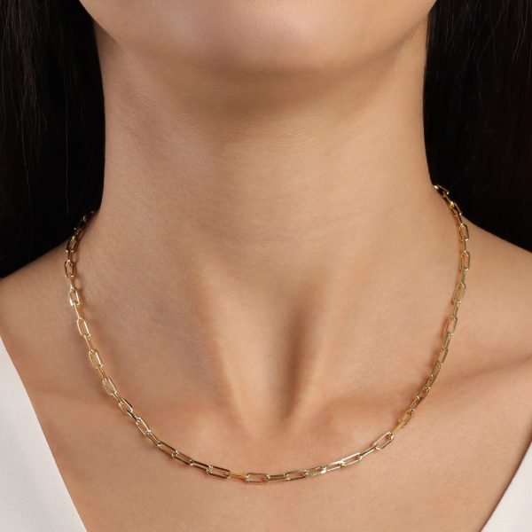 Colar Atitude – Cartier Longa 1,0mm 45cm – Banhado a Ouro 18K